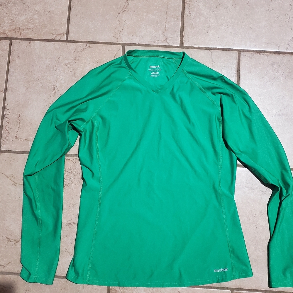 Reebok Womens long sleeve dry fit shirt.